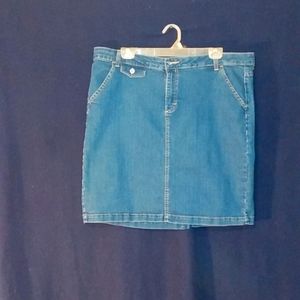 Ladies Blue Denim Skirt by Merona